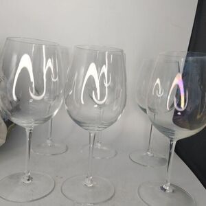 6 new‎ white wine glasses by Etoille